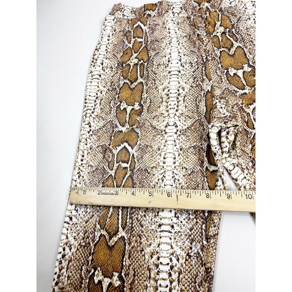 Saints & Hearts Large (27x37) Snake Bell Bottom Festival Costume Disco Pants EUC - Picture 6 of 11